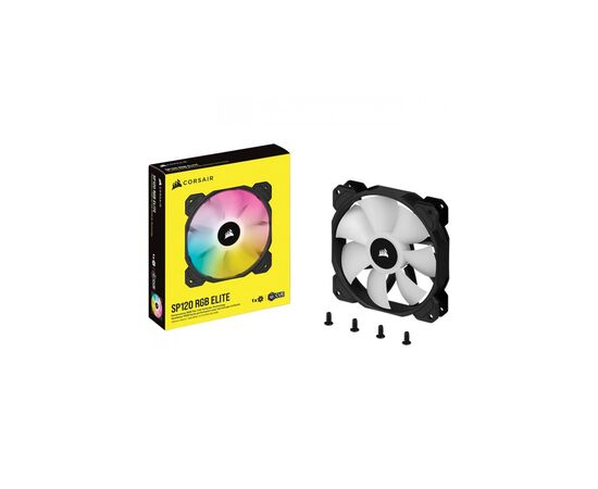Кулер для корпуса Corsair iCUE SP120 RGB Elite Performance (CO-9050108-WW), изображение 5 Кулер для корпуса Corsair iCUE SP120 RGB Elite Performance (CO-9050108-WW), изображение 5