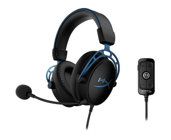 Наушники HyperX Cloud Alpha S 7.1 (4P5L3AA), изображение 2 Наушники HyperX Cloud Alpha S 7.1 (4P5L3AA), изображение 2