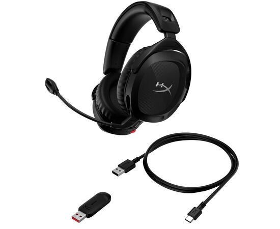 Наушники HyperX Cloud Stinger 2 Wireless Black (676A2AA), изображение 7 Наушники HyperX Cloud Stinger 2 Wireless Black (676A2AA), изображение 7