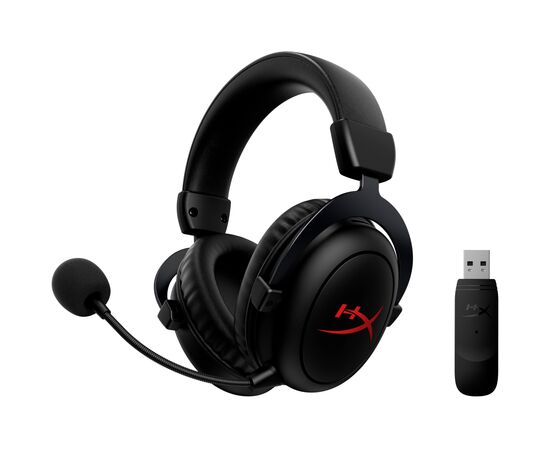 Наушники HyperX Cloud Core Wireless Black (4P5D5AA), изображение 5 Наушники HyperX Cloud Core Wireless Black (4P5D5AA), изображение 5