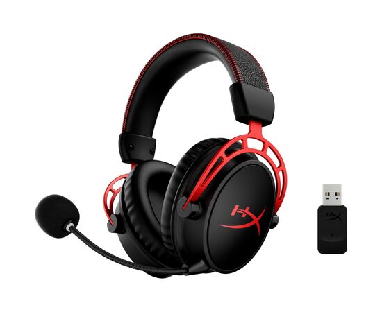Наушники HyperX Cloud Alpha Wireless Black (4P5D4AA), изображение 5 Наушники HyperX Cloud Alpha Wireless Black (4P5D4AA), изображение 5