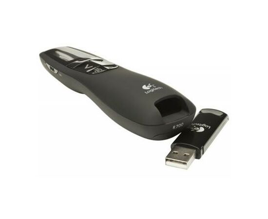 Презентер Logitech Presenter R700 Red Laser (910-003506), изображение 2 Презентер Logitech Presenter R700 Red Laser (910-003506), изображение 2