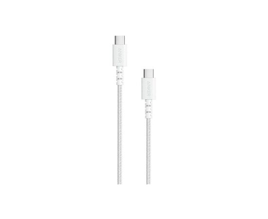 Дата кабель Anker USB Type-C to Type-C 0.9m PowerLine Select+ White (A8032H21)