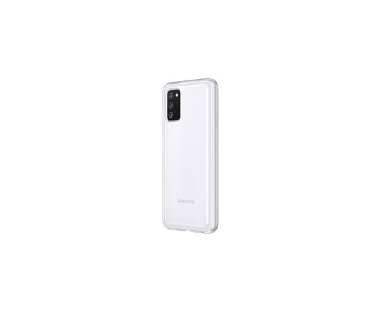 Чехол для моб. телефона Samsung Soft Clear Cover Galaxy A03s (A037) Transparent (EF-QA037TTEGRU), изображение 4 Чехол для моб. телефона Samsung Soft Clear Cover Galaxy A03s (A037) Transparent (EF-QA037TTEGRU), изображение 4