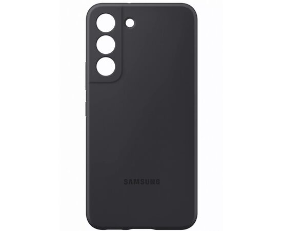 Чехол для моб. телефона Samsung Silicone Cover Galaxy S22 Black (EF-PS901TBEGRU), изображение 2 Чехол для моб. телефона Samsung Silicone Cover Galaxy S22 Black (EF-PS901TBEGRU), изображение 2