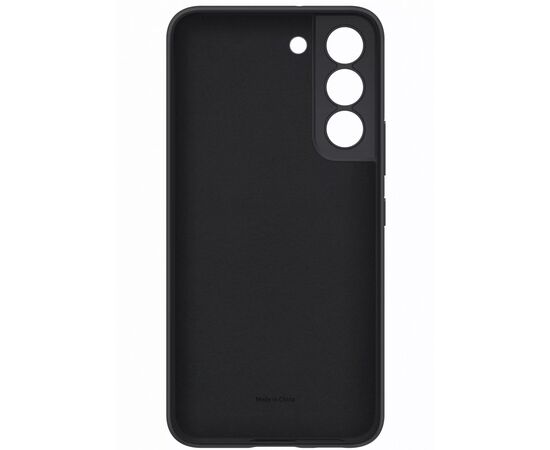 Чехол для моб. телефона Samsung Silicone Cover Galaxy S22 Black (EF-PS901TBEGRU), изображение 3 Чехол для моб. телефона Samsung Silicone Cover Galaxy S22 Black (EF-PS901TBEGRU), изображение 3