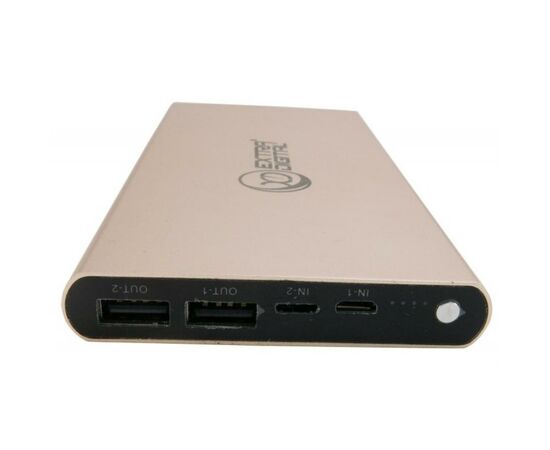 Батарея универсальная Extradigital YN-012 (12 000 mAh, input microUSB+Lightinihg) Gold (PBU3421), изображение 3 Батарея универсальная Extradigital YN-012 (12 000 mAh, input microUSB+Lightinihg) Gold (PBU3421), изображение 3