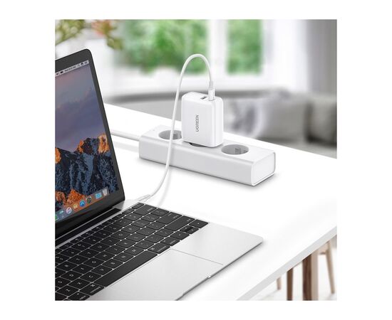 Зарядное устройство Ugreen CD170 36W USB + Type-C Charger (White) (60468), изображение 5 Зарядное устройство Ugreen CD170 36W USB + Type-C Charger (White) (60468), изображение 5
