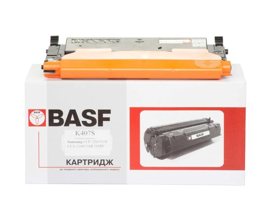 Картридж BASF для Samsung CLP-320/320N/325/CLX-3185 Black (KT-CLTK407S)