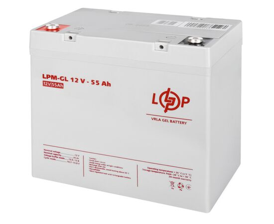 Батарея до ДБЖ LogicPower LPM-GL 12В 55Ач (15266)