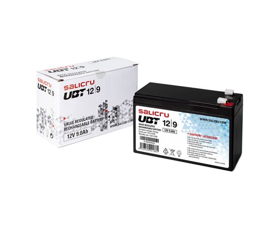 Батарея к ИБП Salicru UBT 12V 9Ah (UBT129), изображение 2 Батарея к ИБП Salicru UBT 12V 9Ah (UBT129), изображение 2