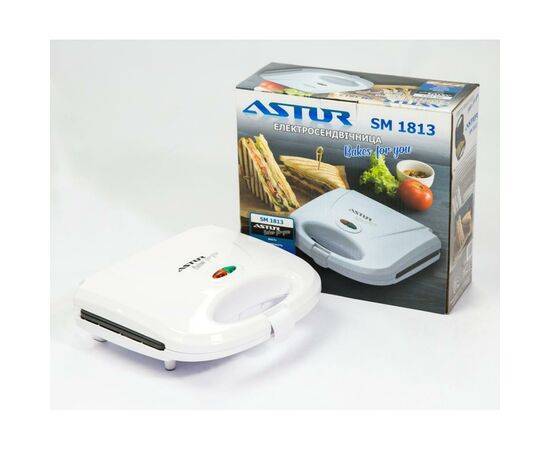 Сэндвичница Astor SM-1813, изображение 3 Сэндвичница Astor SM-1813, изображение 3