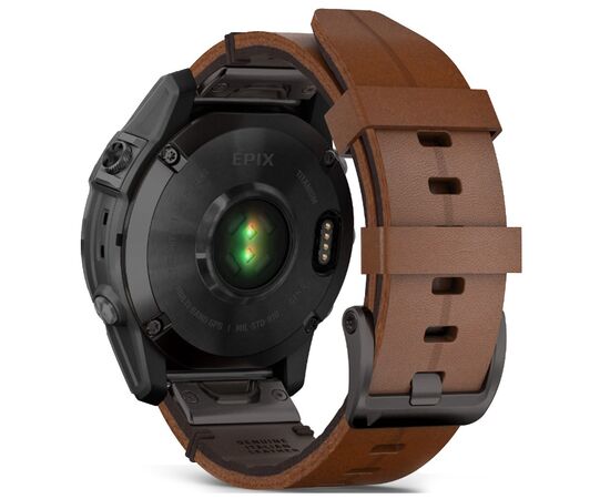 Смарт-часы Garmin EPIX gen 2,Sapphire,Gray Titanium, GPS (010-02582-30), изображение 5 Смарт-часы Garmin EPIX gen 2,Sapphire,Gray Titanium, GPS (010-02582-30), изображение 5