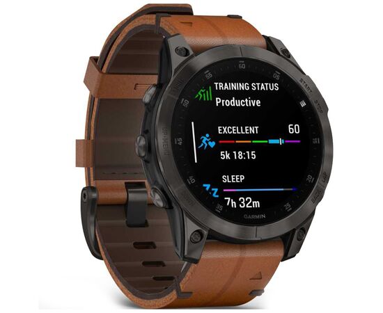 Смарт-часы Garmin EPIX gen 2,Sapphire,Gray Titanium, GPS (010-02582-30), изображение 6 Смарт-часы Garmin EPIX gen 2,Sapphire,Gray Titanium, GPS (010-02582-30), изображение 6