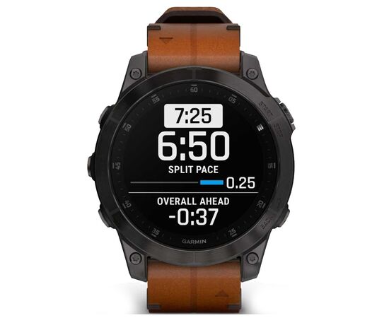 Смарт-часы Garmin EPIX gen 2,Sapphire,Gray Titanium, GPS (010-02582-30), изображение 7 Смарт-часы Garmin EPIX gen 2,Sapphire,Gray Titanium, GPS (010-02582-30), изображение 7