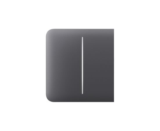 Розумний вимикач Ajax SideButton 2-gang /графіт (SideButton(2-gang)/graphite)