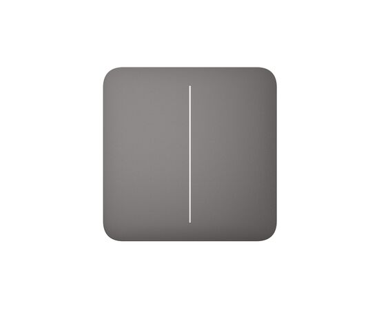 Розумний вимикач Ajax SoloButton 2-gang /Сірий (SoloButton 2-gang /Grey)