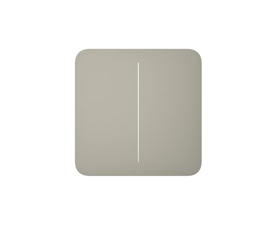 Розумний вимикач Ajax SoloButton 2-gang /Оливковий (SoloButton 2-gang /Olive)