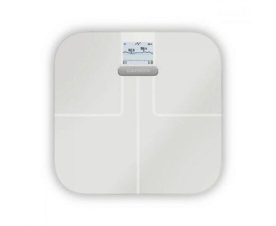 Весы напольные Garmin Index S2 Smart Scale, Intl, White, 1 pack (010-02294-13), изображение 3 Весы напольные Garmin Index S2 Smart Scale, Intl, White, 1 pack (010-02294-13), изображение 3