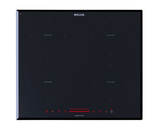 Варочная поверхность Weilor WIS 644 BLACK, изображение 2 Варочная поверхность Weilor WIS 644 BLACK, изображение 2