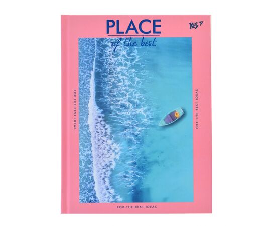 Блокнот Yes 140 * 185/64 л "Place ot the best" клітина (151467)