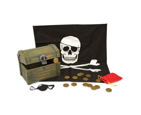 Игровой набор Melissa&Doug Пиратский сундук (MD2576), изображение 2 Игровой набор Melissa&Doug Пиратский сундук (MD2576), изображение 2