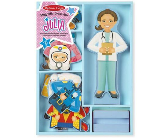 Игровой набор Melissa&Doug Магнитная одевалка Джулия (MD5164)
