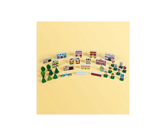 Игровой набор Melissa&Doug деревянный "Город" (MD14796), изображение 2