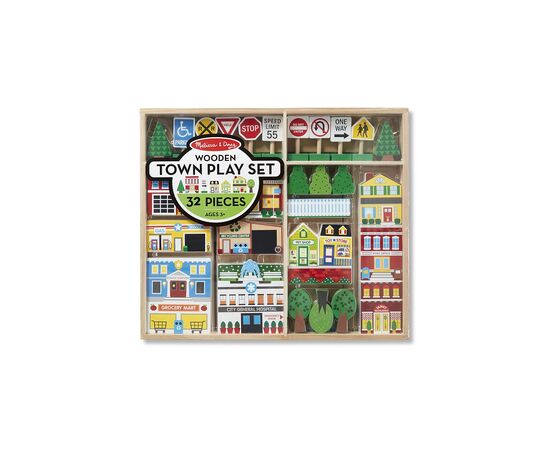 Ігровий набір Melissa&Doug дерев'яний "Місто" (MD14796)