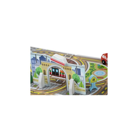 Игровой набор Melissa&Doug деревянный футляр "Город" (MD30141), изображение 3 Игровой набор Melissa&Doug деревянный футляр "Город" (MD30141), изображение 3