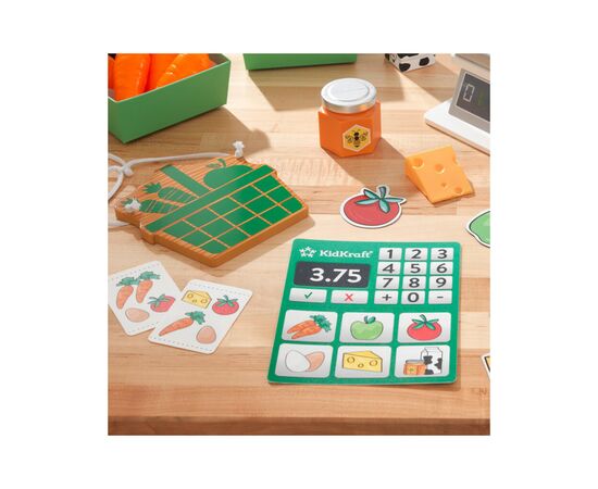 Игровой набор KidKraft для супермаркетов Farmer's Market Play Pack (53540), изображение 4 Игровой набор KidKraft для супермаркетов Farmer's Market Play Pack (53540), изображение 4