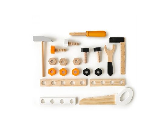 Игровой набор Ecotoys Деревянная мастерская с инструментами 32 элемента (1176N), изображение 2 Игровой набор Ecotoys Деревянная мастерская с инструментами 32 элемента (1176N), изображение 2