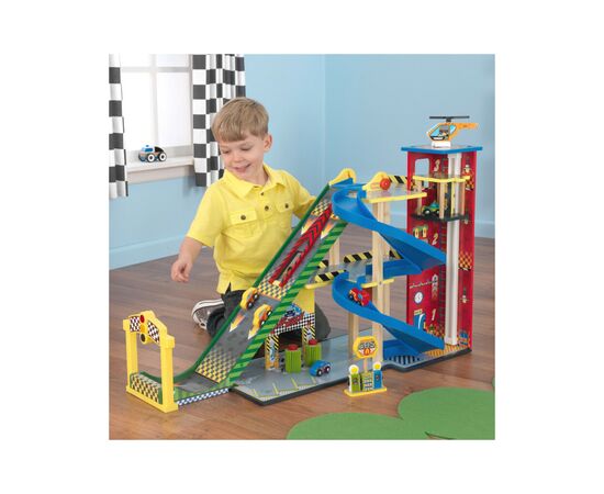 Игровой набор KidKraft деревянный Мега спуск (63267), изображение 2 Игровой набор KidKraft деревянный Мега спуск (63267), изображение 2