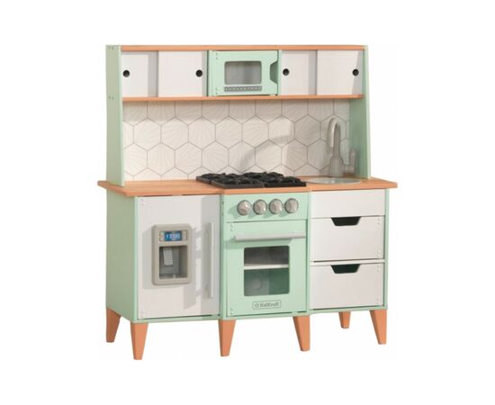 Игровой набор KidKraft Детская кухня Mid-Century Modern с системой легкого складывания EZ Kraft Assembly (53432)