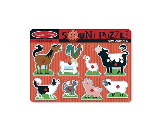 Розвиваюча іграшка Melissa&Doug Животные на ферме (MD726)