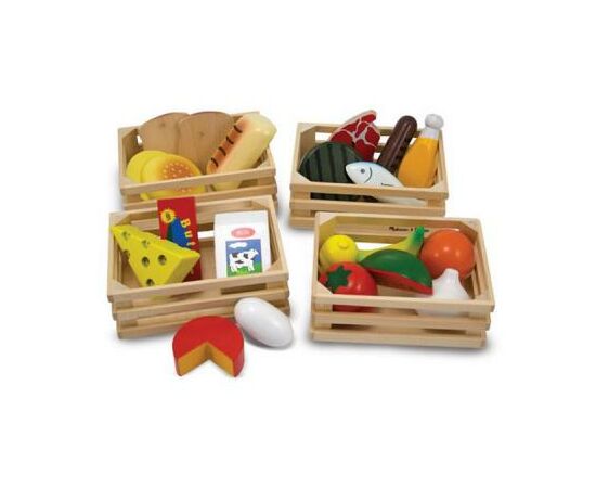 Развивающая игрушка Melissa&Doug Набор продуктов (MD271), изображение 2 Развивающая игрушка Melissa&Doug Набор продуктов (MD271), изображение 2