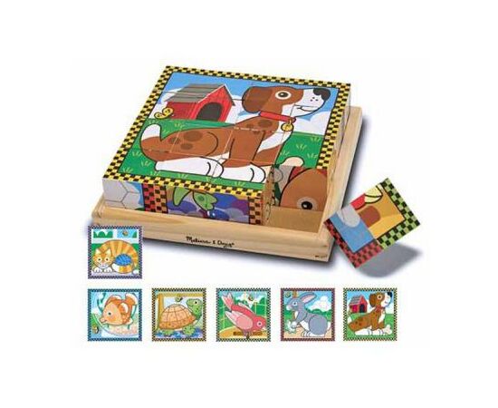 Кубики Melissa&Doug Домашние животные (MD3771)