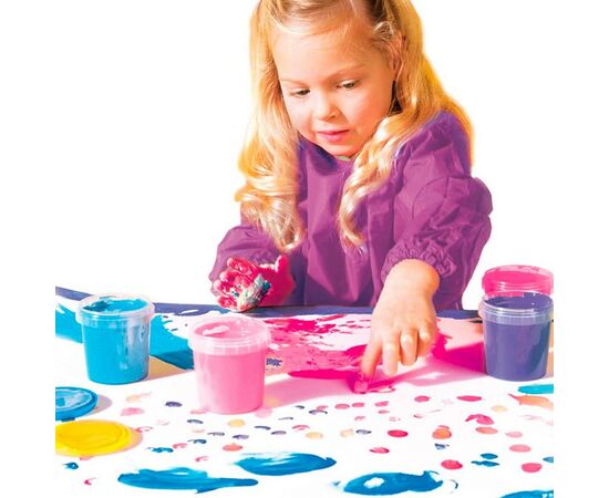 Набор для творчества Ses Пальчиковые краски Юные художницы серия Эко 4 цвета (24927S), изображение 4 Набор для творчества Ses Пальчиковые краски Юные художницы серия Эко 4 цвета (24927S), изображение 4