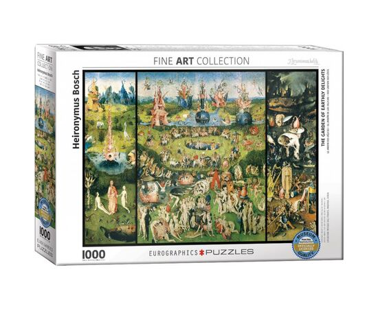 Пазл Eurographics Сад земных наслаждений. Иероним Босх. 1000 элементов (6000-0830)