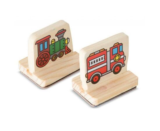 Набор для творчества Melissa&Doug Мои первые штампы Автомобили (MD12391), изображение 2 Набор для творчества Melissa&Doug Мои первые штампы Автомобили (MD12391), изображение 2