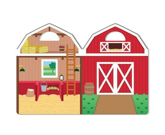 Набор для творчества Melissa&Doug Объемные многоразовые наклейки Ферма (MD19408), изображение 2 Набор для творчества Melissa&Doug Объемные многоразовые наклейки Ферма (MD19408), изображение 2