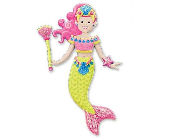 Набор для творчества Melissa&Doug Объемные многоразовые наклейки Русалки (MD19413), изображение 3 Набор для творчества Melissa&Doug Объемные многоразовые наклейки Русалки (MD19413), изображение 3