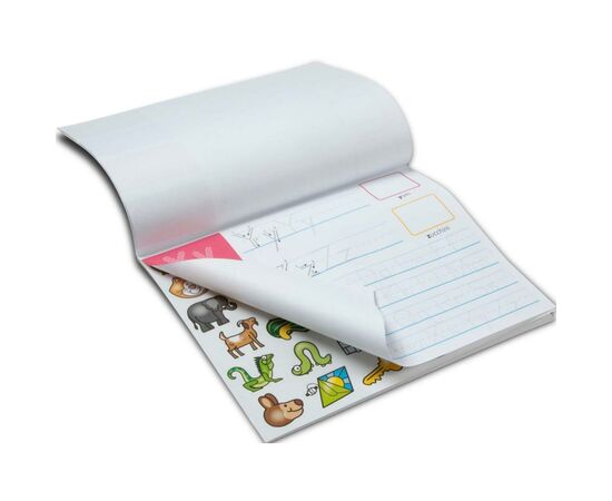 Набор для творчества Melissa&Doug Альбом раскрасок-наклеек Алфавит (MD8563), изображение 3 Набор для творчества Melissa&Doug Альбом раскрасок-наклеек Алфавит (MD8563), изображение 3