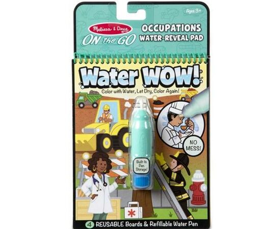 Набір для творчості Melissa&Doug Чарівна водна розмальовка Професії (MD30180)