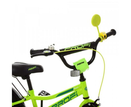 Дитячий велосипед Profi Prime 14" Зелений (Y14225 green), зображення 3 Дитячий велосипед Profi Prime 14" Зелений (Y14225 green), зображення 3