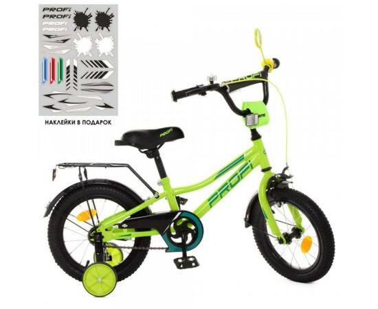 Дитячий велосипед Profi Prime 14" Зелений (Y14225 green), зображення 6 Дитячий велосипед Profi Prime 14" Зелений (Y14225 green), зображення 6