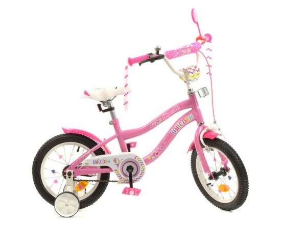 Детский велосипед Profi Y14241 Unicorn 14" pink (Y14241 pink)