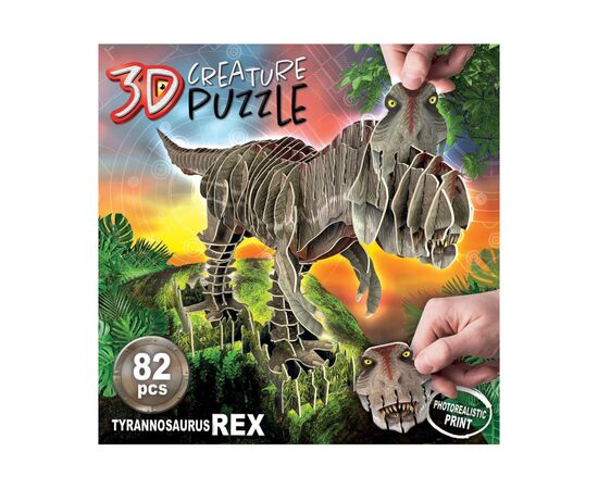 Пазл Educa 3D T-REX 82 элементов (6337222), изображение 4 Пазл Educa 3D T-REX 82 элементов (6337222), изображение 4