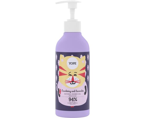 Дитячий гель для душу Yope Cranberry & Lavender, 400 мл (5900168908352)