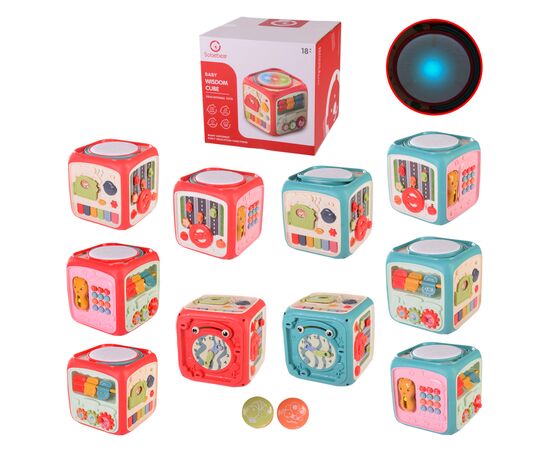 Розвиваюча іграшка A-Toys Бізікуб 6 в 1 (YL711-1)